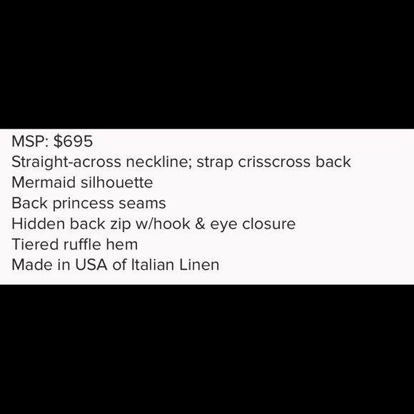 Milly Midi Apron Ruffle Dress-closed Jeans linen - Picture 8 of 14